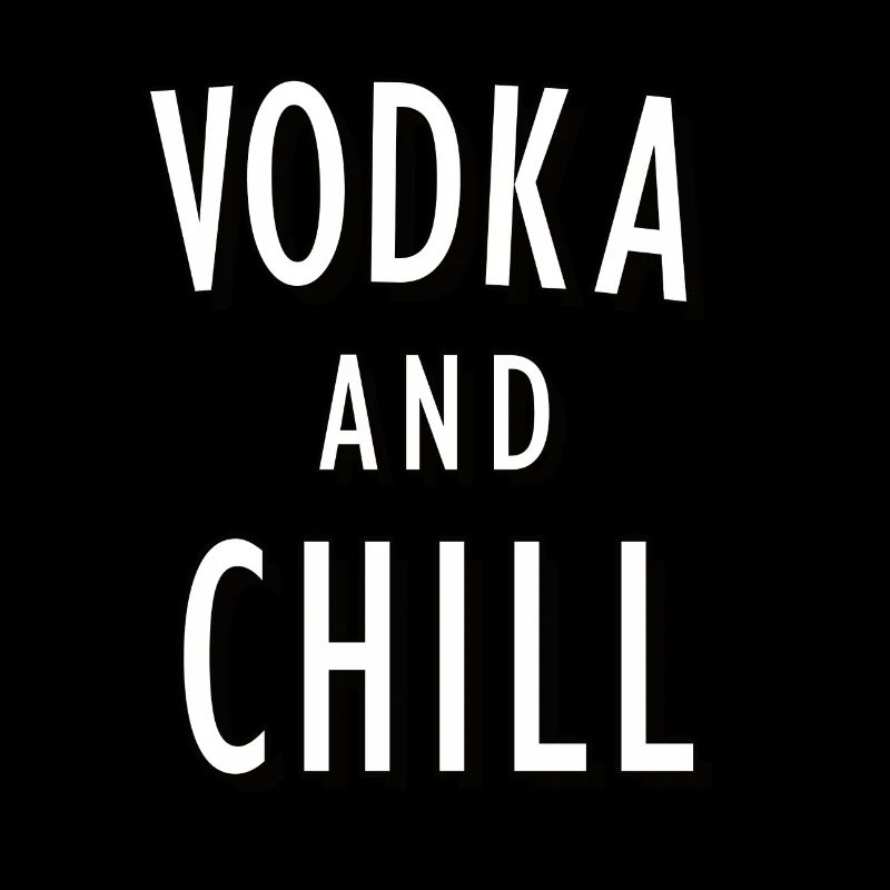 Vodka et Chill Wortspiel (jeu de mots)