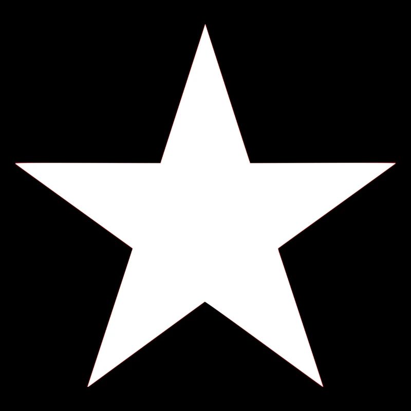 Une étoile blanche