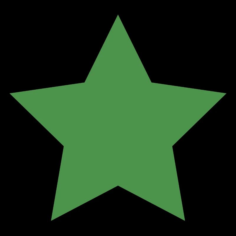 Vert étoile