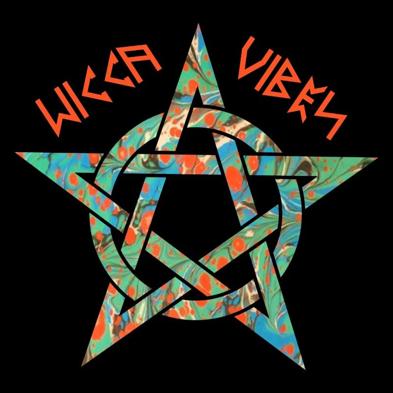 pentagramme 3 e 4 runes wicca vibes
