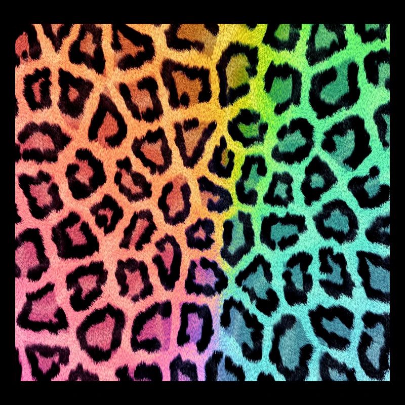 Motif peau de léopard léopard
