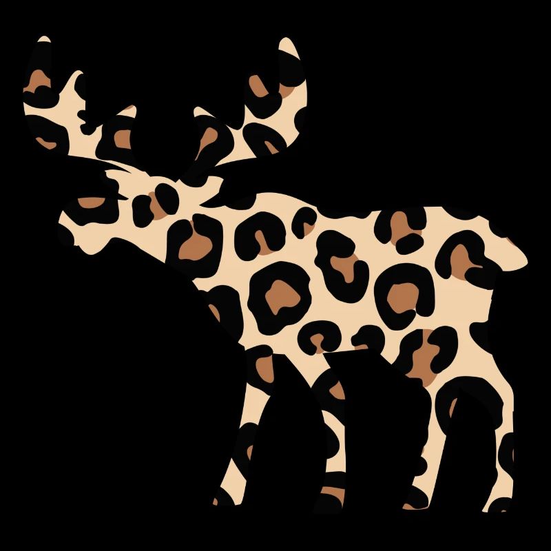 faune orignal orignal nid tendance léopard