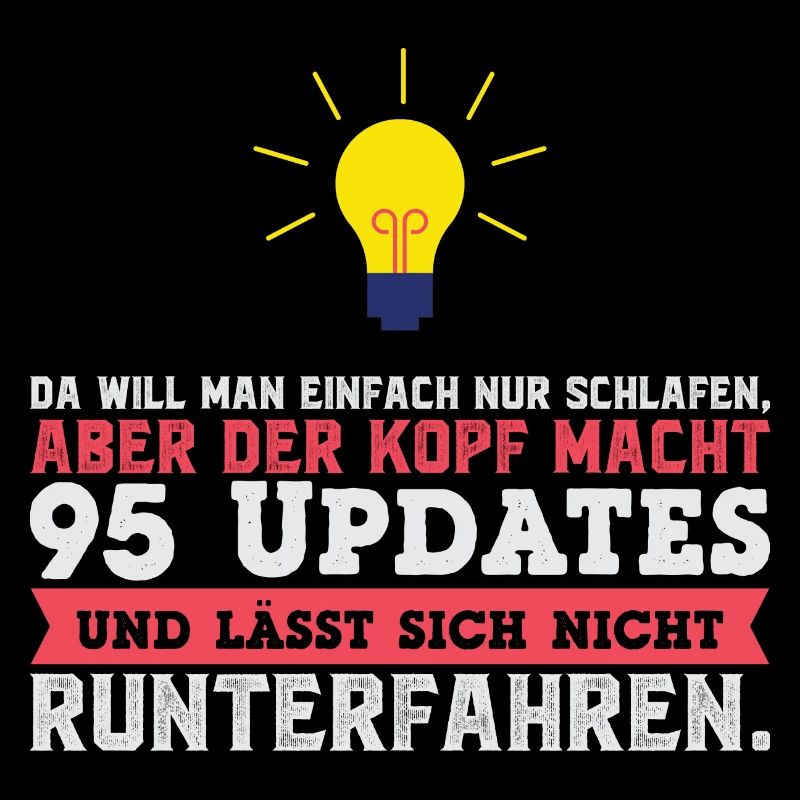 Der Kopf macht 95 Updates und lässt sich runterfah