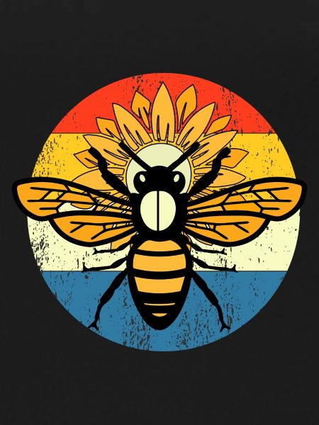 Bee retro Sunset
