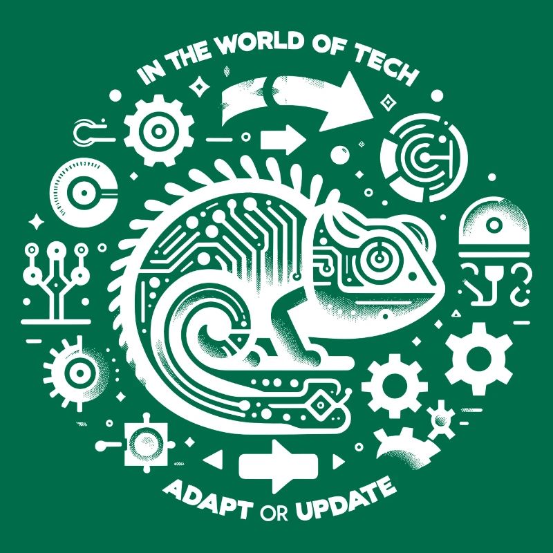 In der Welt der Technik anpassen oder aktualisieren