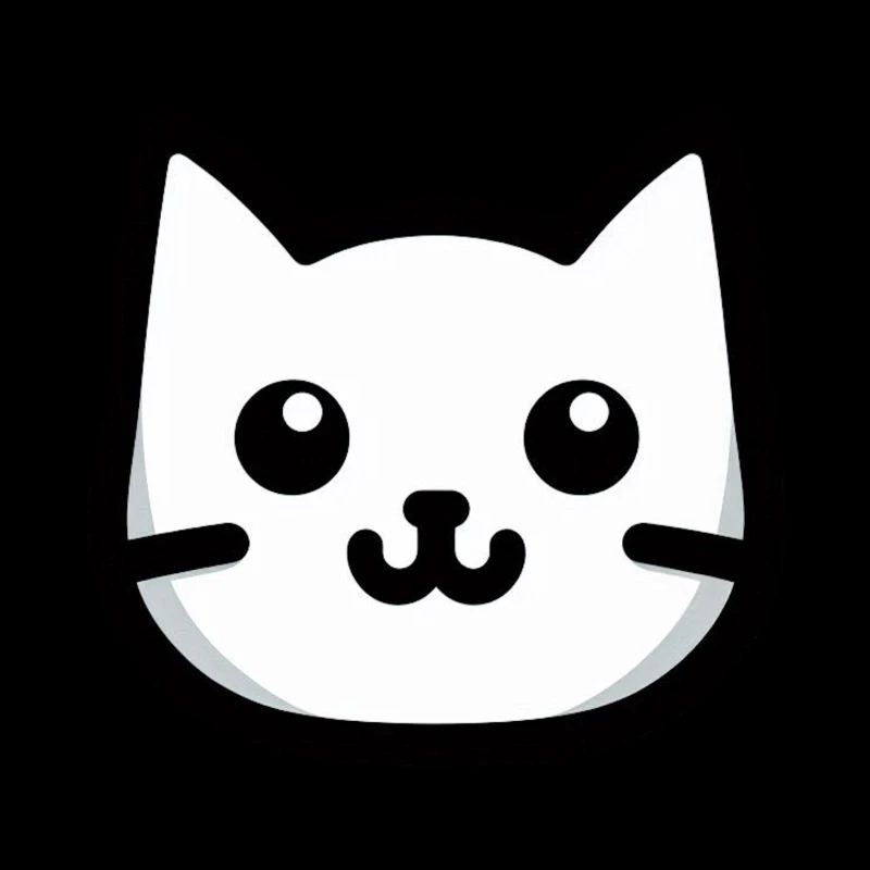 Conception simple pour chat