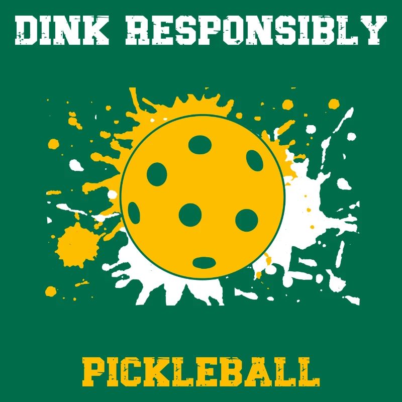 Dink Responsibly Don't Get Smashed