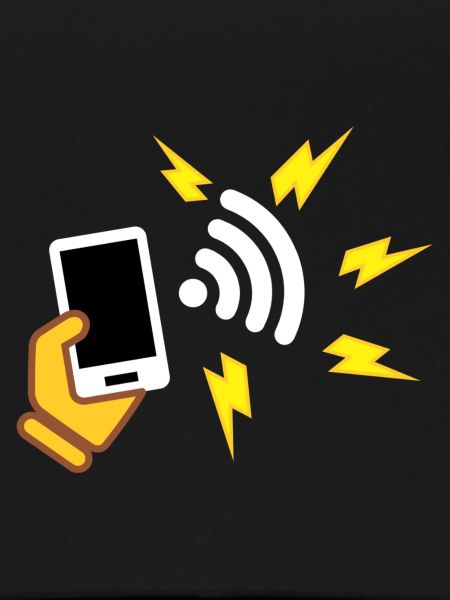 phone with aggressive appearance