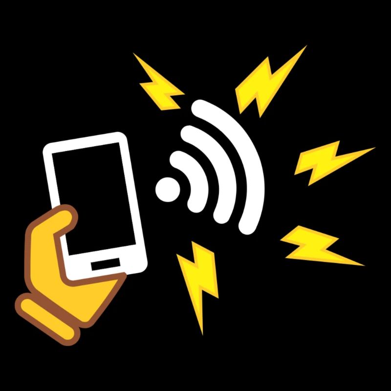 phone with aggressive appearance