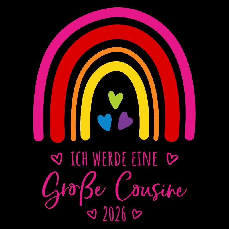 Große Cousine 2026 Regenbogen