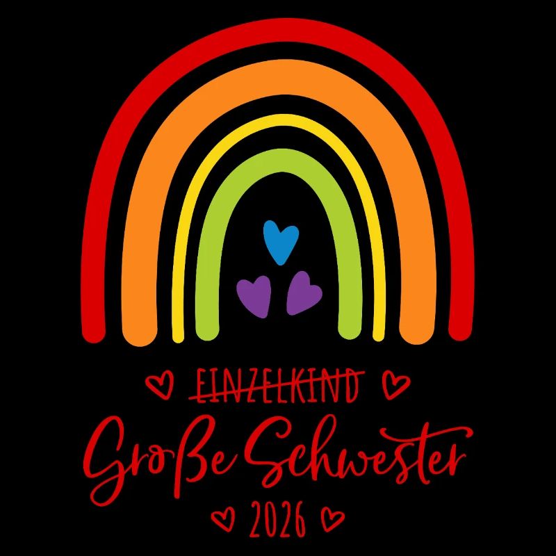 Große Schwester 2026 Regenbogen