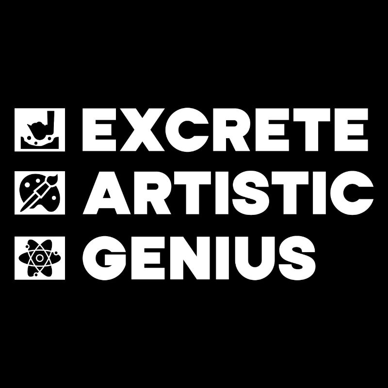Funny Art Painter Artistic Genius Drawing Artist
