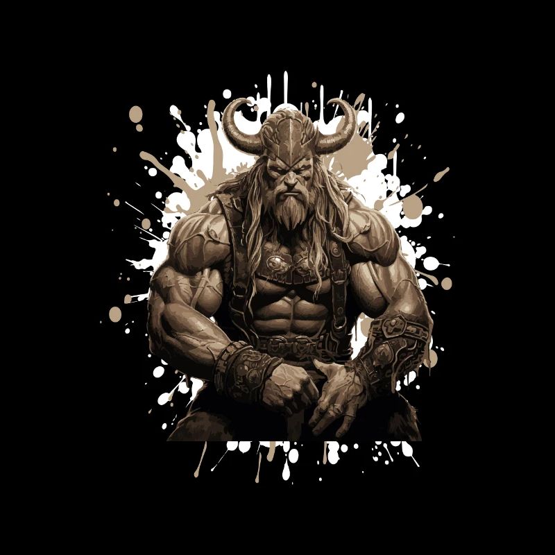 Viking Oding Muscles Musculation