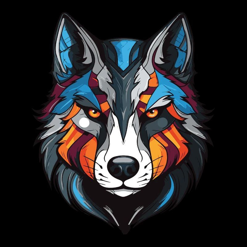 Husky Hund Portrait
