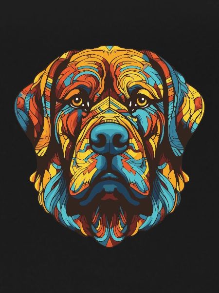 Mastiff Dog Portrait