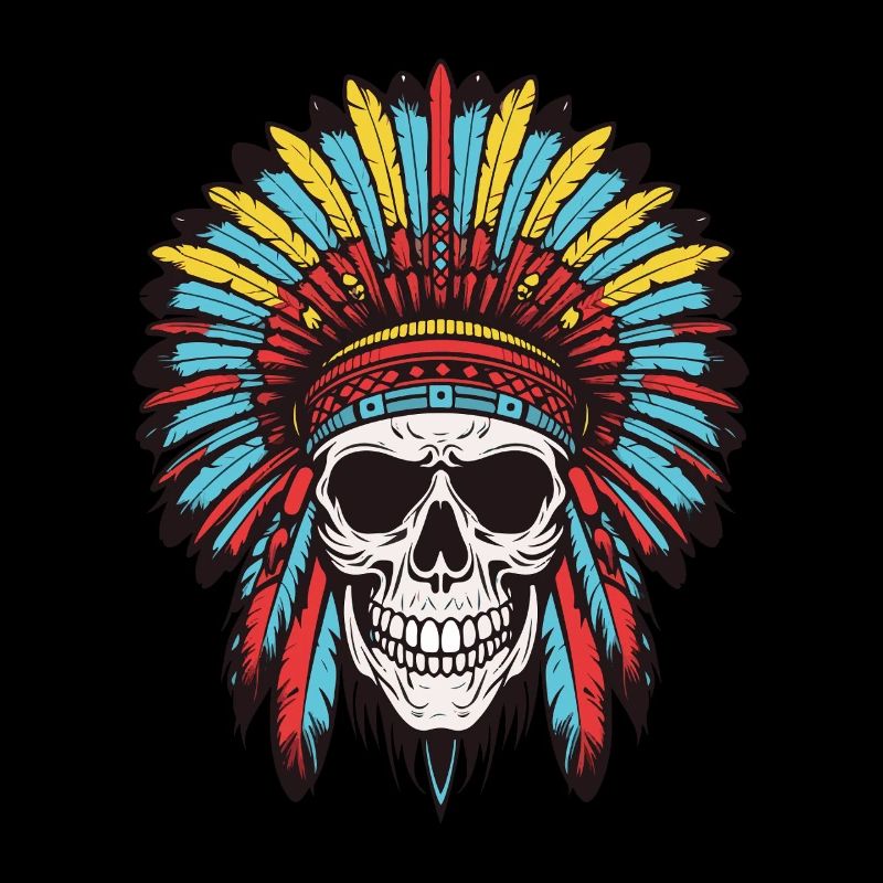 Crâne de chef indien Apache