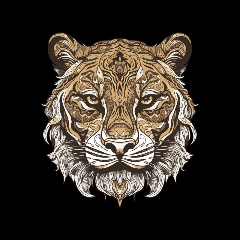 Portrait de tigre