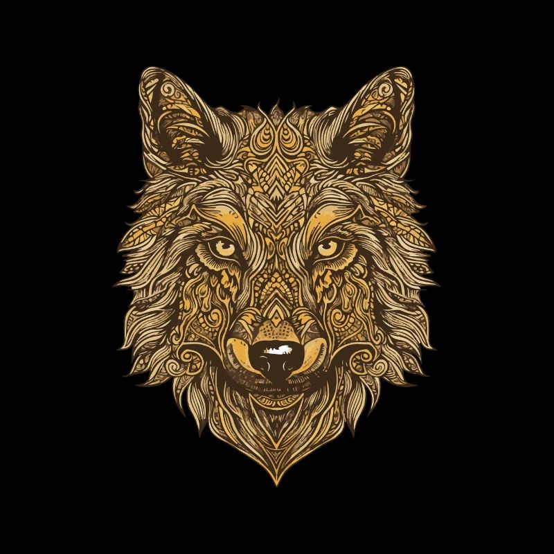 Wolf Porträt