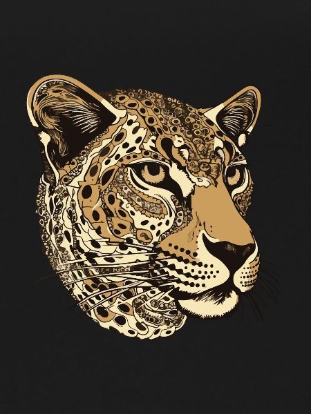 Portrait de guépard