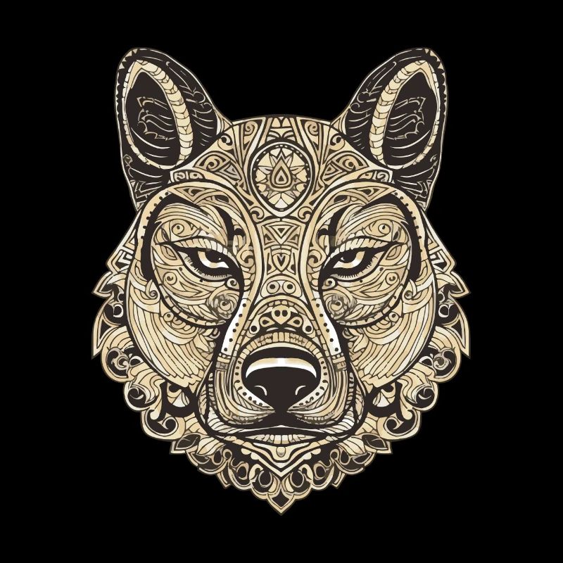 Husky Dog Portrait