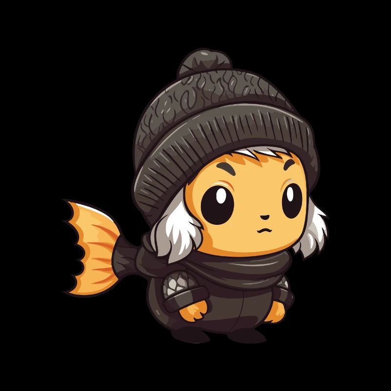 Fish Winter Animal Anime