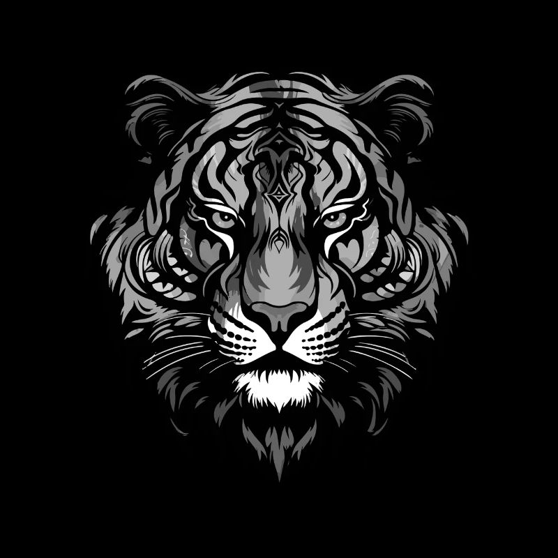 Portrait de tigre