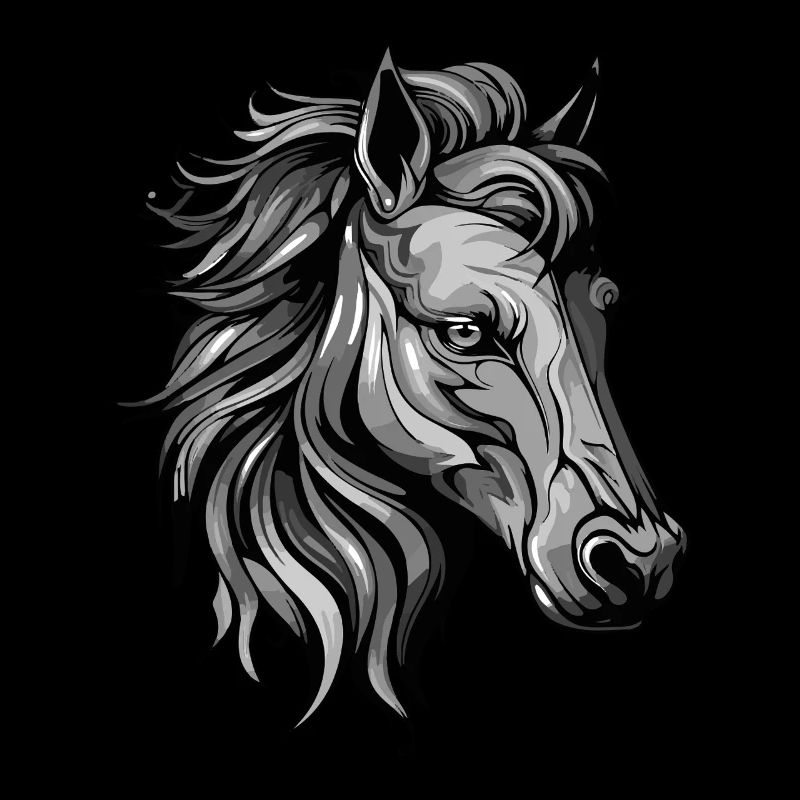 Portrait de cheval