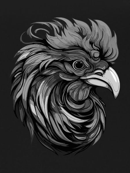 Rooster Portrait