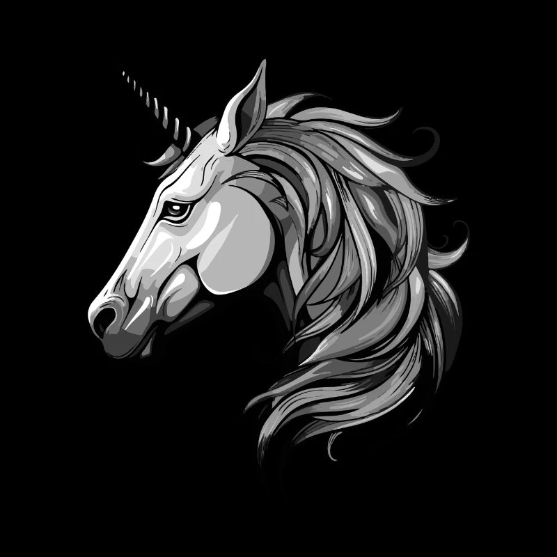 Portrait de licorne