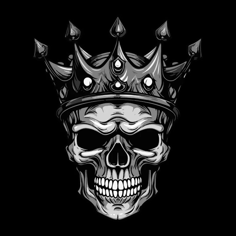Skull King Crown