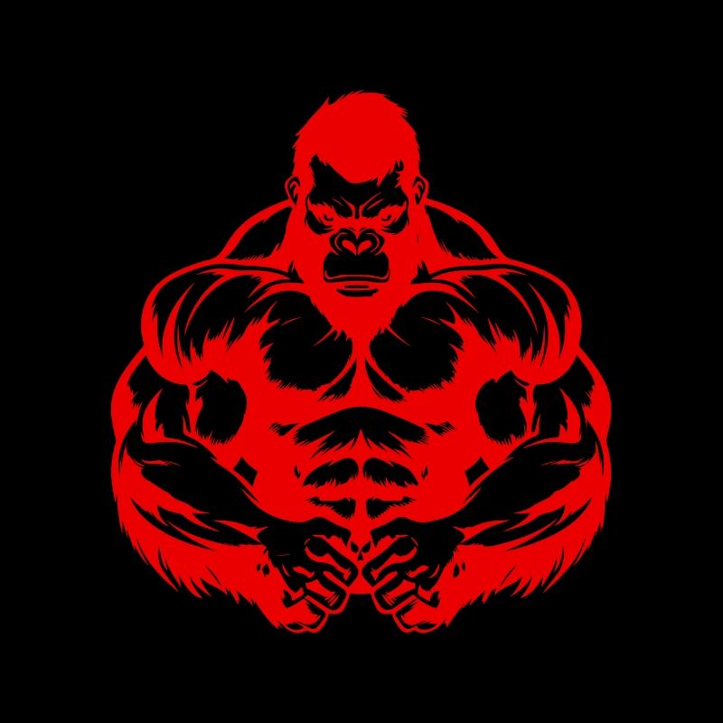 Gorilla Muskeln Beast Gym