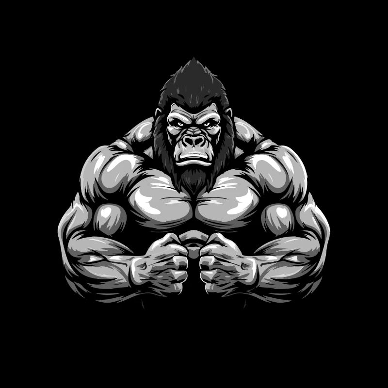 Gorilla Muscles Workout Gym