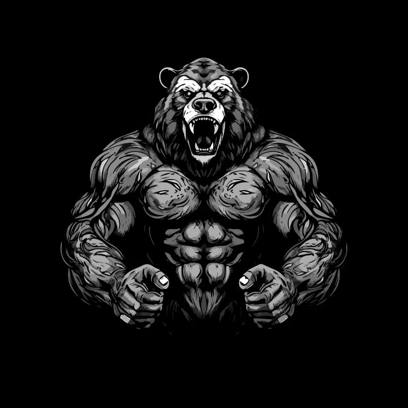 Musculation Bear Grizzly Muscles
