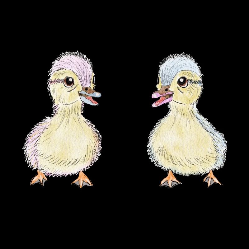 Deux petits canards