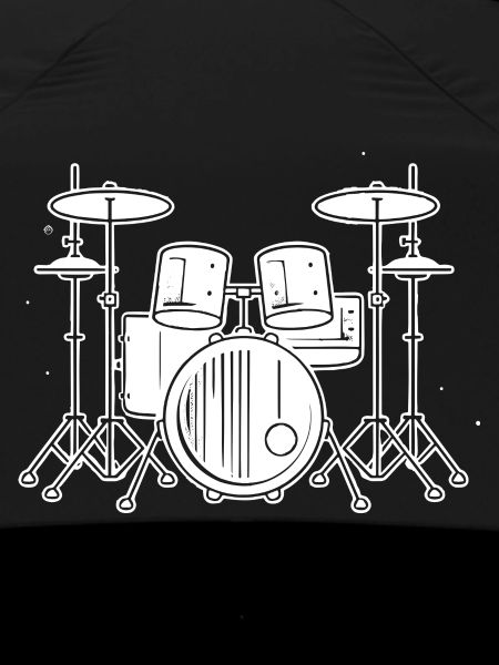 Drum Set Drawing