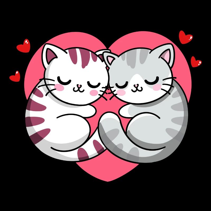 Chats de la Saint-Valentin