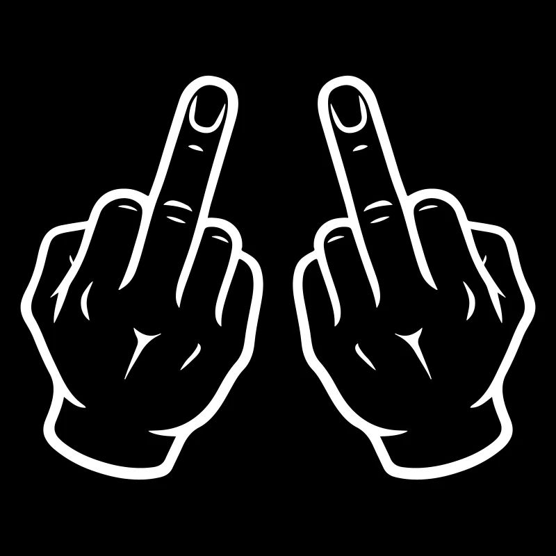 Mittelfinger Hand