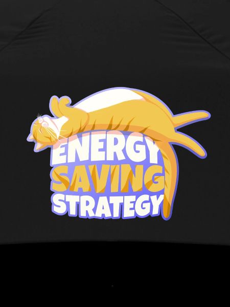 Energy Saving Strategy Mascot