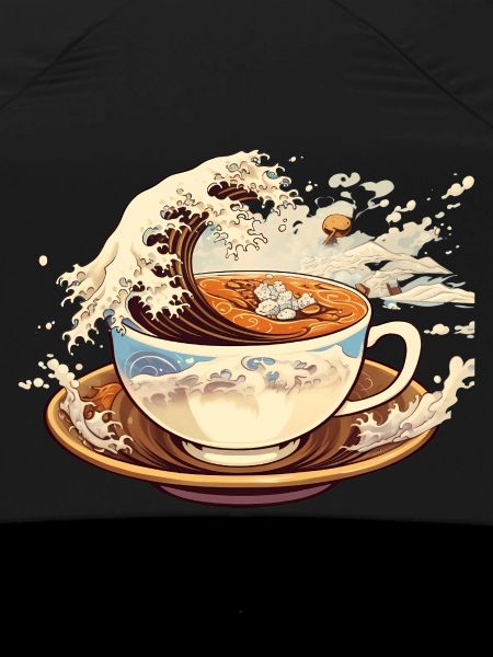 The Great Wave of Coffee