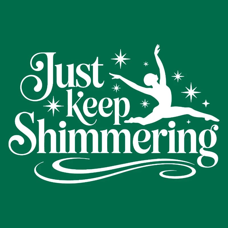 Just Keep Shimmering Synchronized Swimming Swimmer