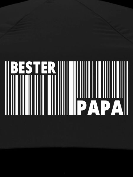 Bester Papa Vater Barcode