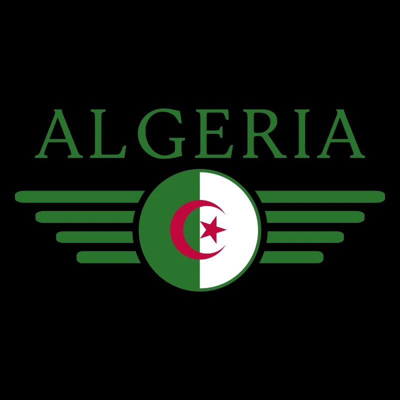 I Love Algeria, Elegance Style Design T-Shirt
