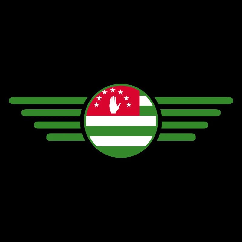J’aime l’Abkhazie, T-shirt design de style élégance