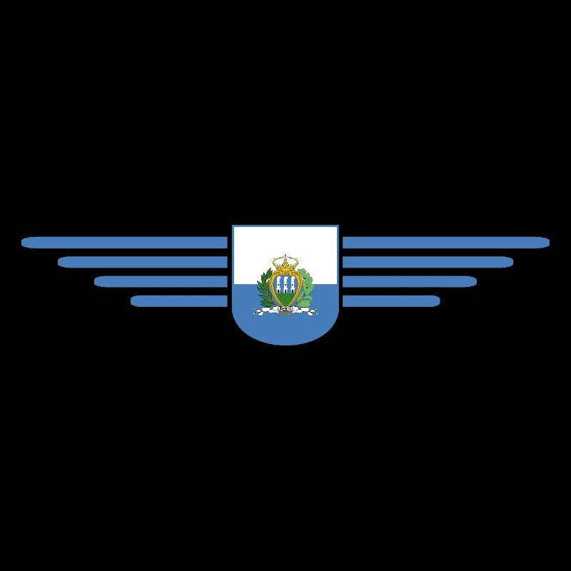 I Love San Marino, T-shirt design de style élégance