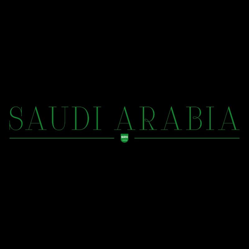 I Love Saudi Arabia, Elegance Style Design T-Shi