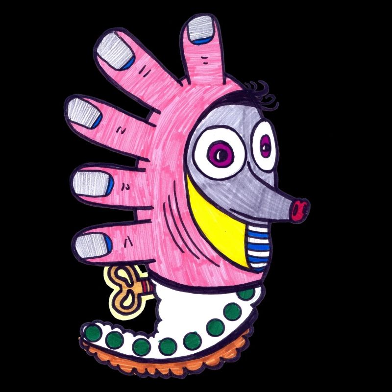 Finger Igel