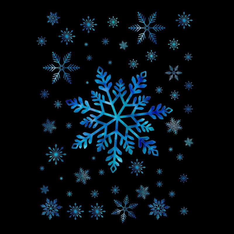 Snowflakes for him and her