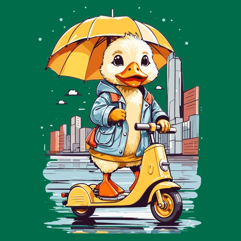 Duck with Roller