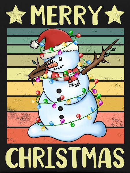 Merry Christmas Snowman