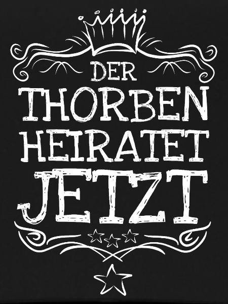 Thorben als Bachelor